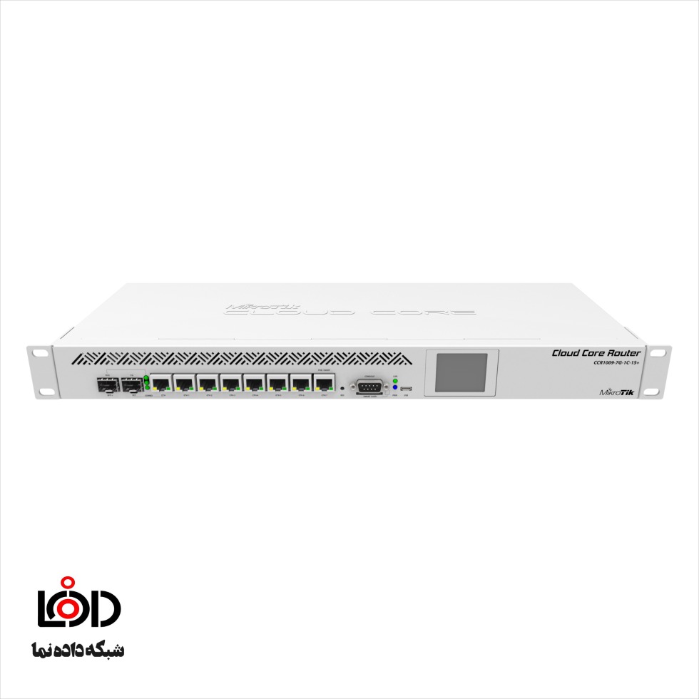 نمای تکمیلی روتر میکروتیک CCR1009-7G-1C-1S+ — تصویر 2