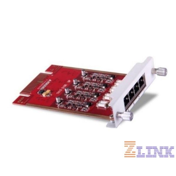 نمای تکمیلی ماژول مرکز تلفن زایکو مدل CooVox 4FXO — تصویر 2