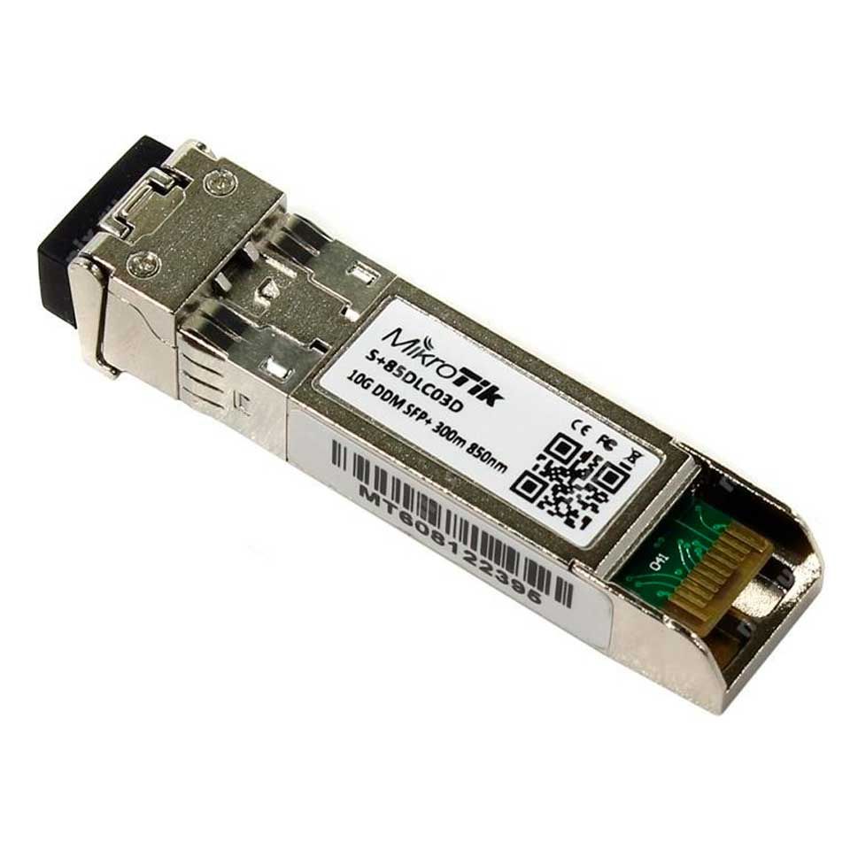 نمای تکمیلی ماژول SFP+ میکروتیک S+85DLC03D — 850nm 10G مالتی‌مود — تصویر 2
