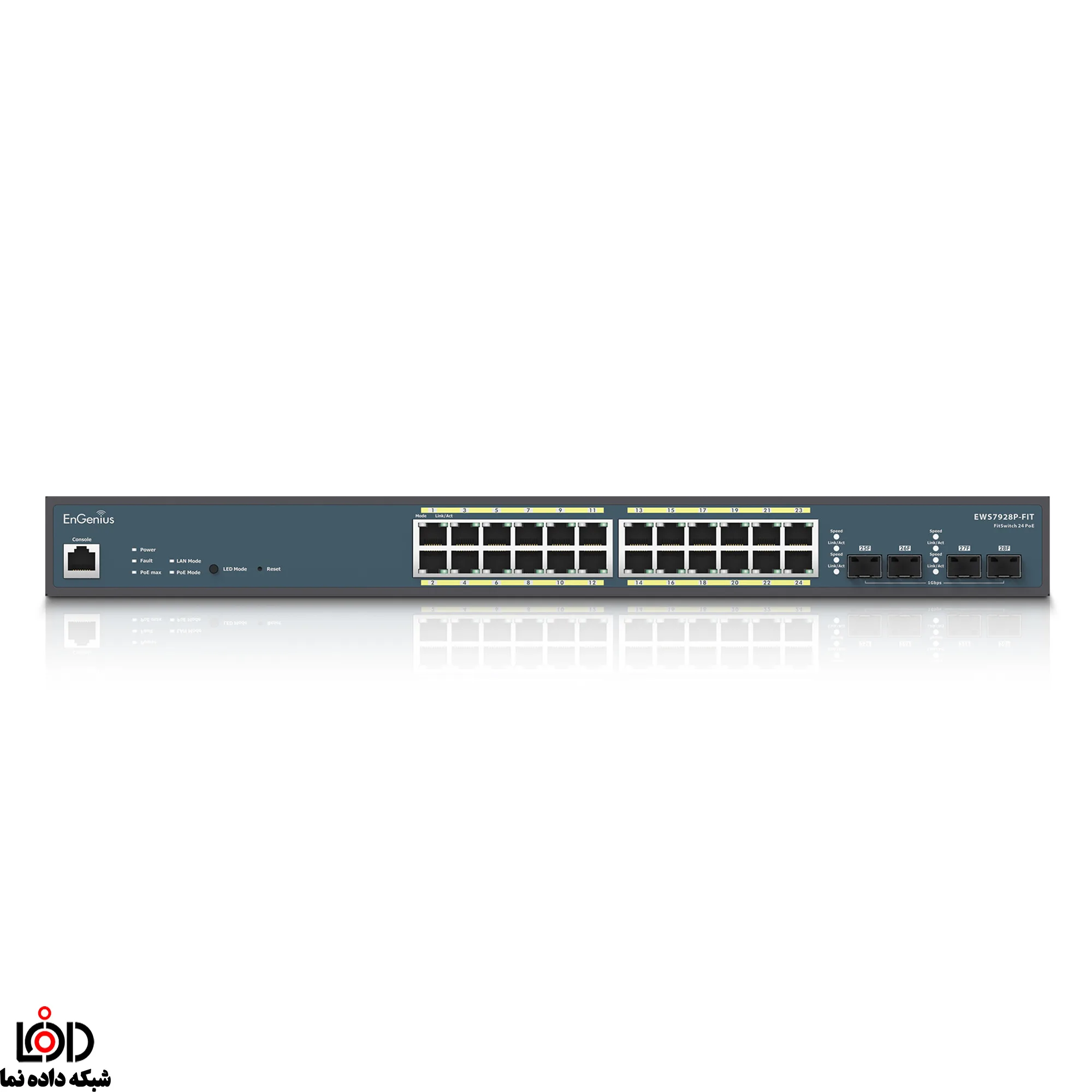 پورت‌های SFP سوئیچ EWS7928FP-FIT انجنیوس