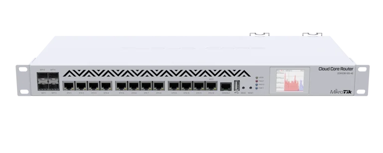 روتر سازمانی میکروتیک CCR1036-12G-4S-EM (دست دوم)