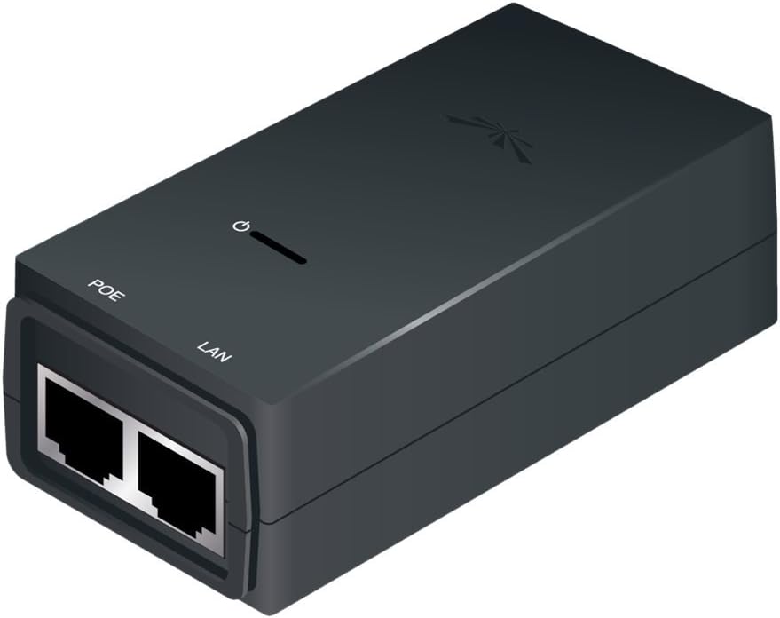 آداپتور PoE یوبیکیوتی POE-24-12W — ۲۴ ولت ۰٫۵ آمپر فست‌اترنت