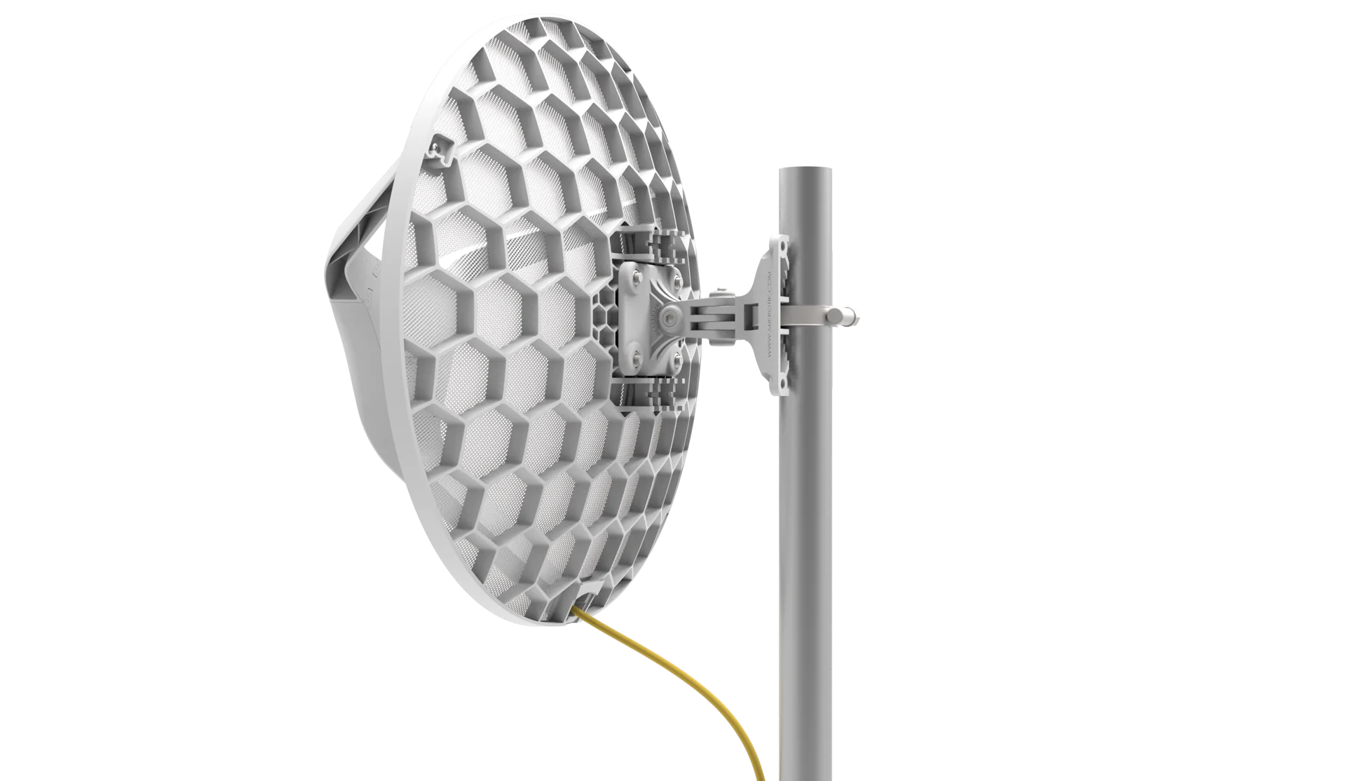 نمای تکمیلی لینک بی‌سیم میکروتیک LHG 60G — Wireless Wire Dish (مدل RBLHGG-60adkit) — تصویر 2