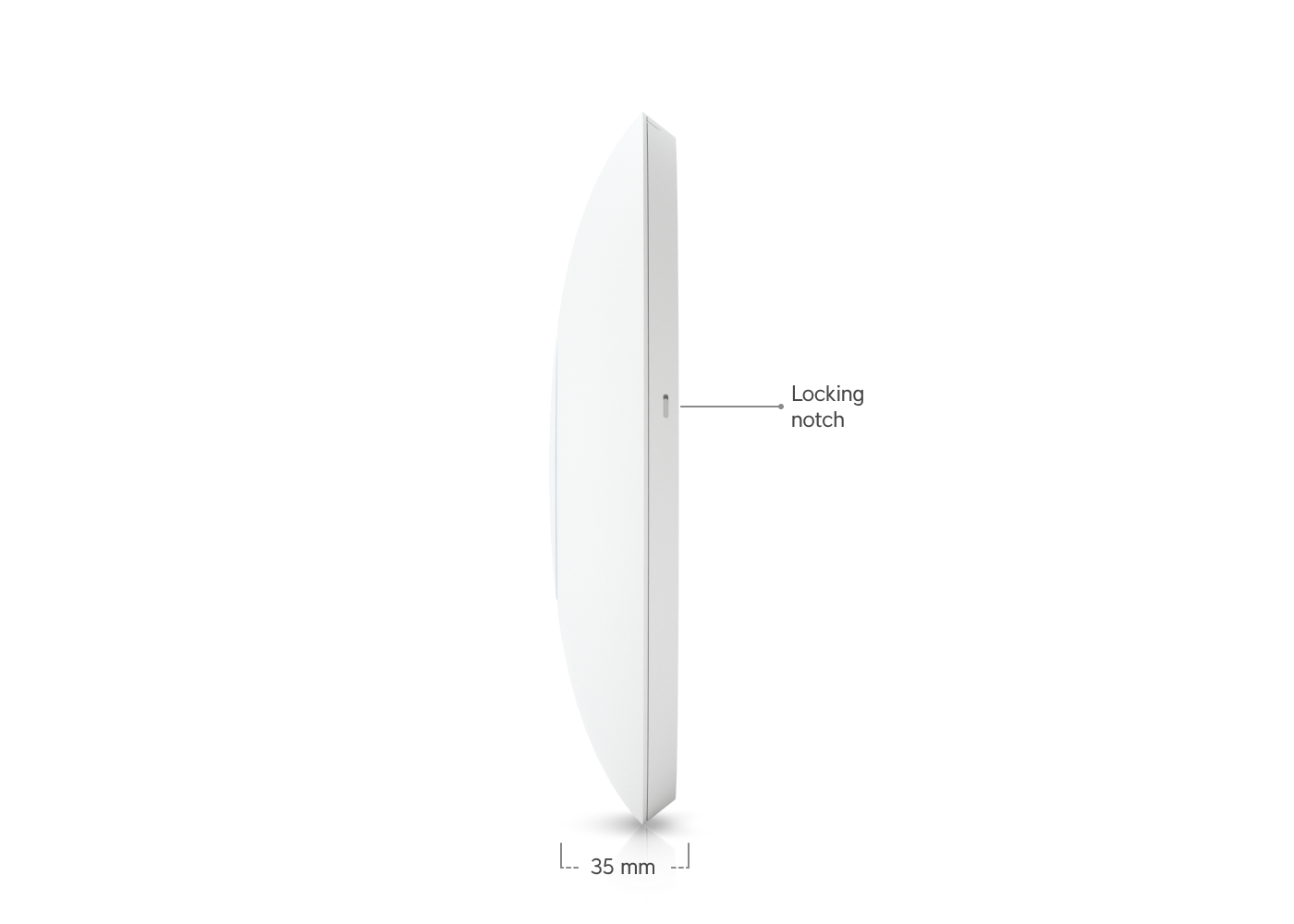 نمای تکمیلی اکسس پوینت یوبیکیوتی UniFi UAP-AC Pro — تصویر 3