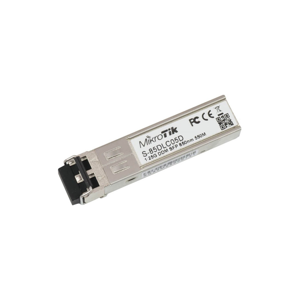 ماژول SFP میکروتیک S-85DLC05D — 850nm 1.25G مالتی‌مود
