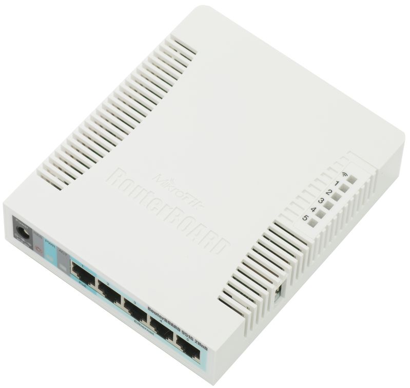 روتر بی‌سیم میکروتیک RB951G-2HnD — ۵ پورت گیگابیت 2.4GHz