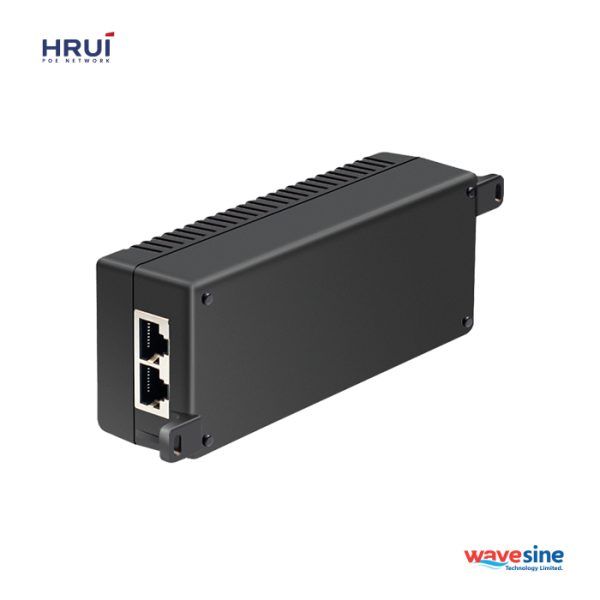 نمای تکمیلی آداپتور PoE اکتیوِ اچ‌آر‌یو‌آی HR900-AFG-N301 — ۵۲ ولت ۳۰ وات — تصویر 3