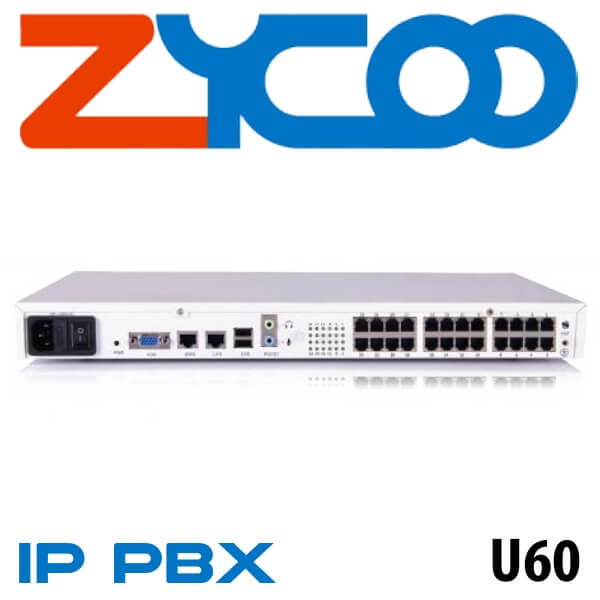 نمای تکمیلی مرکز تلفن تحت شبکه زایکو مدل U60-V3 — تصویر 3