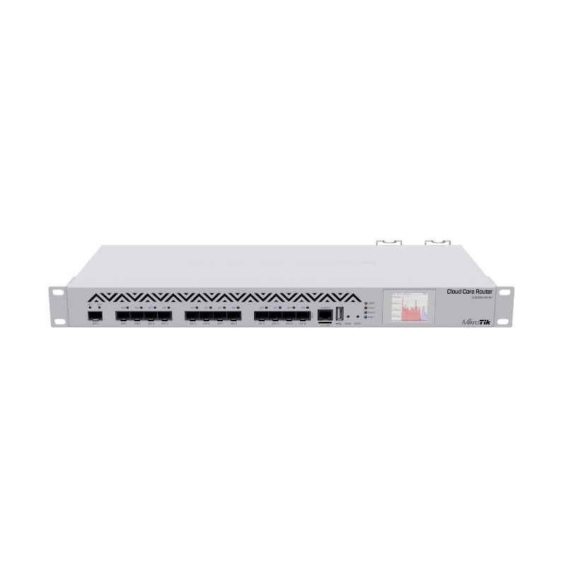 نمای تکمیلی روتر مرکزی میکروتیک CCR1016-12S-1S+ — تصویر 4