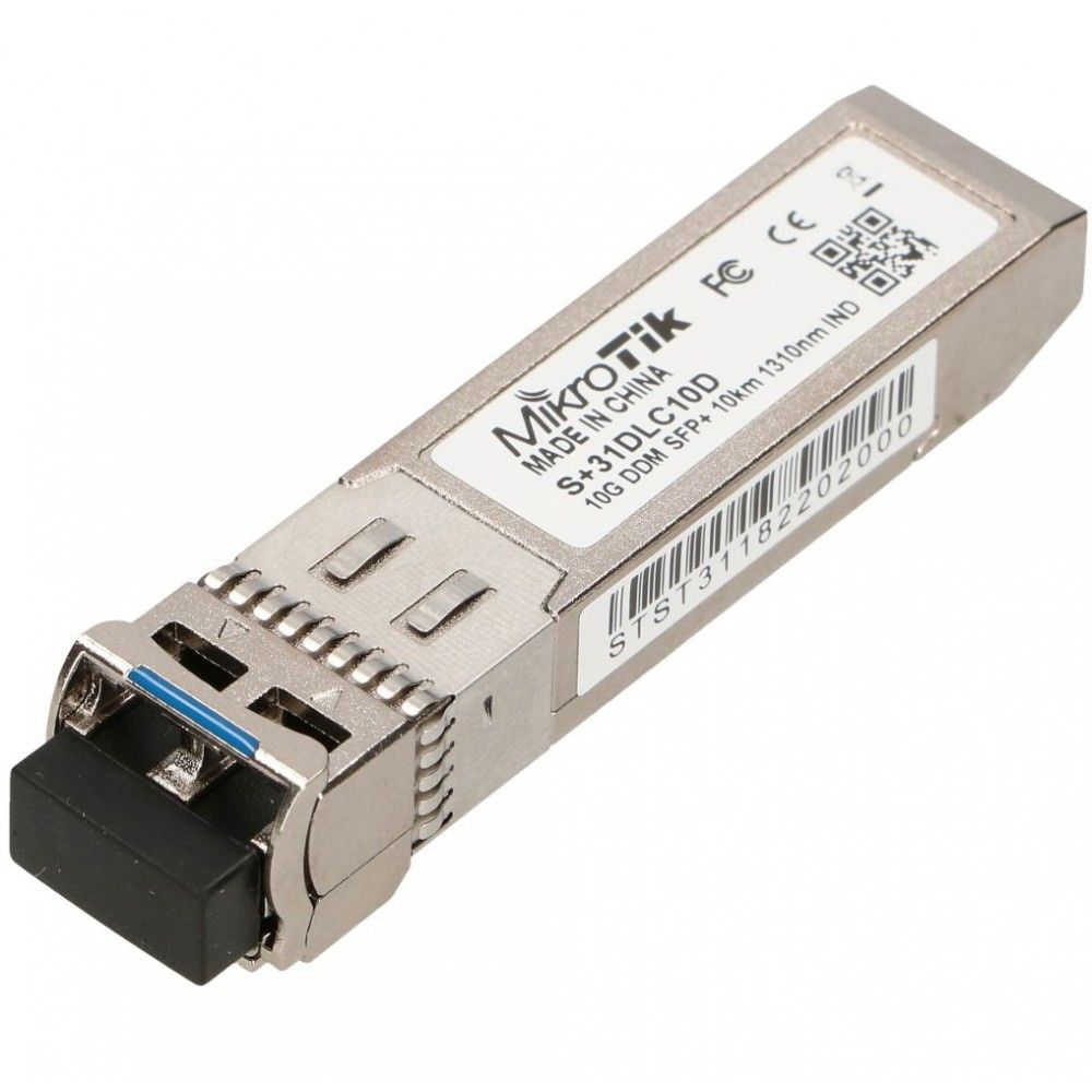 نمای تکمیلی ماژول SFP+ میکروتیک S+31DLC10D — تصویر 2