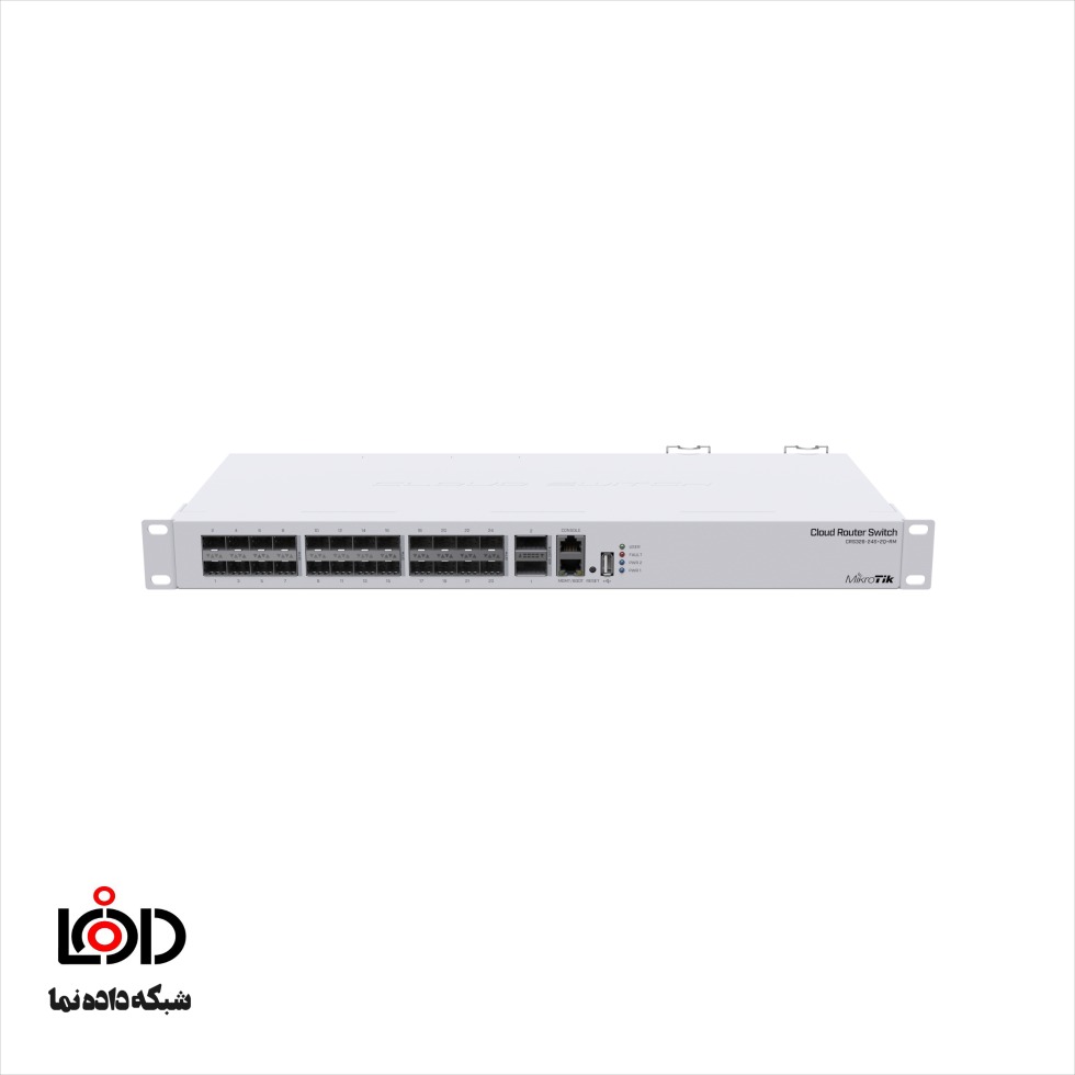 سوییچ رک 10G میکروتیک CRS326-24S+2Q+RM