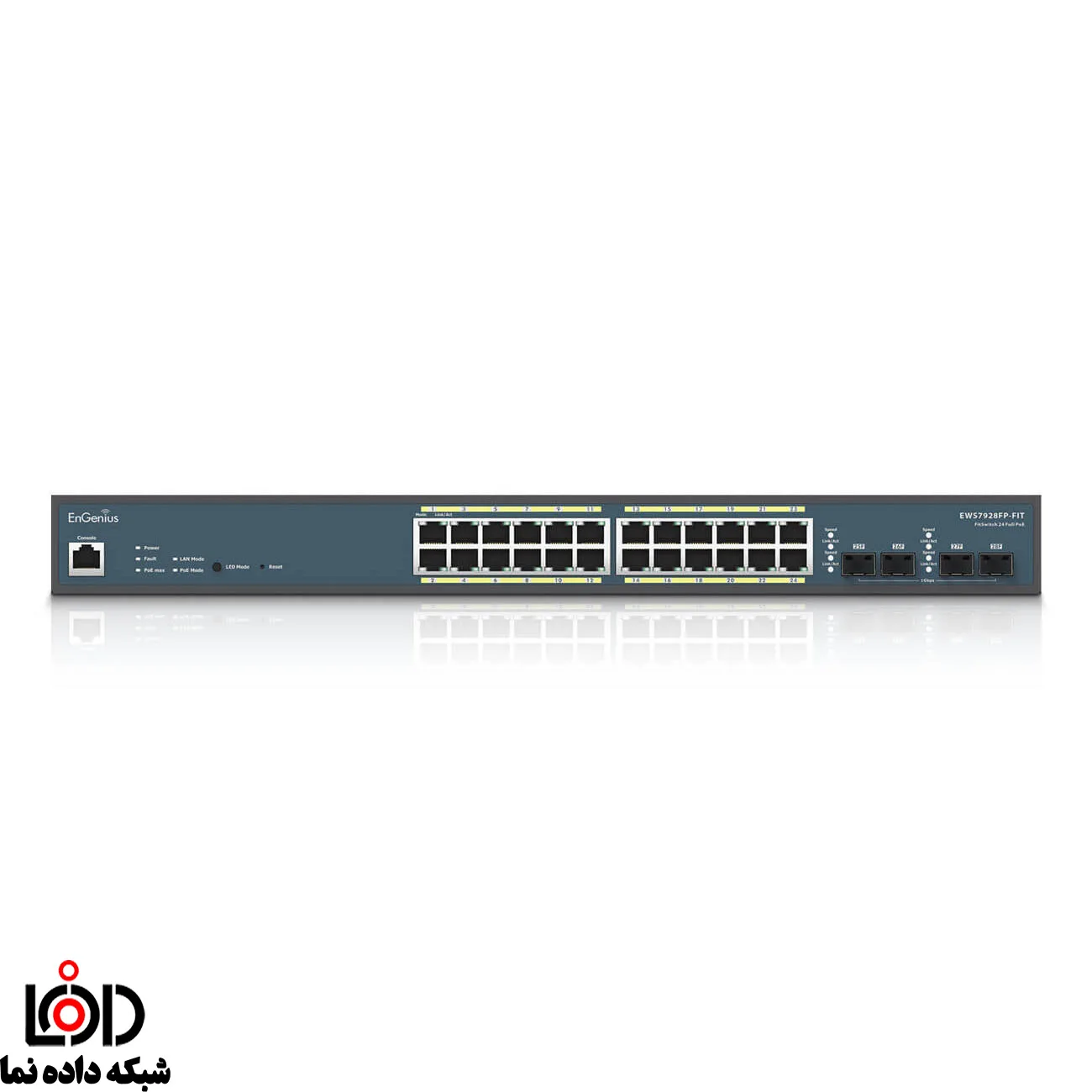 پورت‌های SFP سوئیچ EWS7928P-FIT انجنیوس