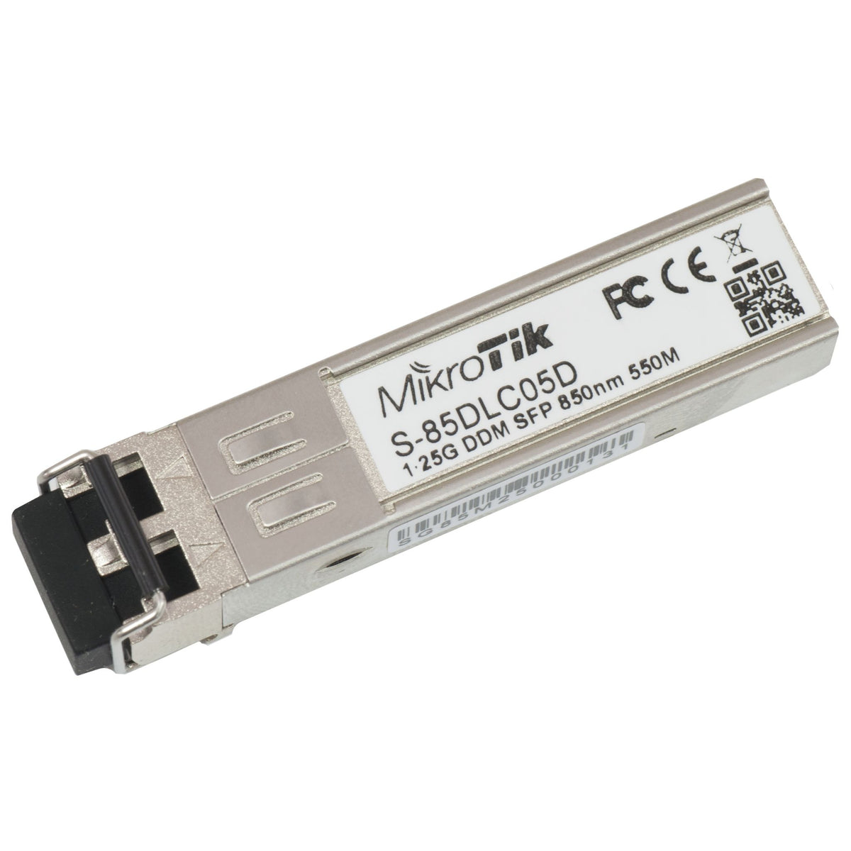 نمای تکمیلی ماژول SFP میکروتیک S-85DLC05D — 850nm 1.25G مالتی‌مود — تصویر 2