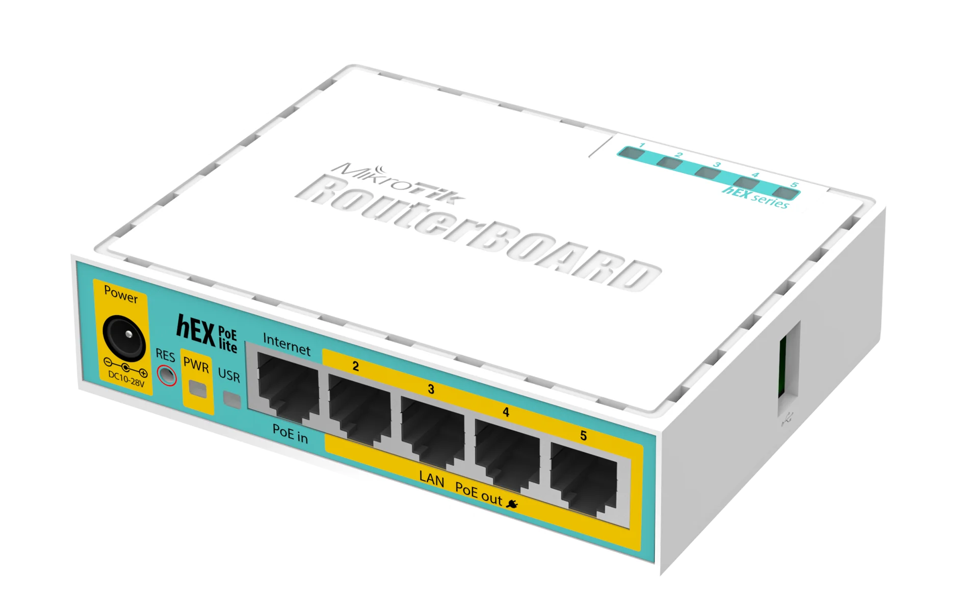 روتر میکروتیک hEX PoE lite
