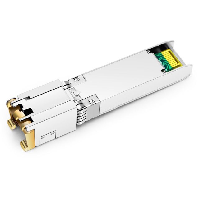 نمای تکمیلی ماژول SFP+ به RJ45 میکروتیک مدل S+RJ10 — تصویر 3