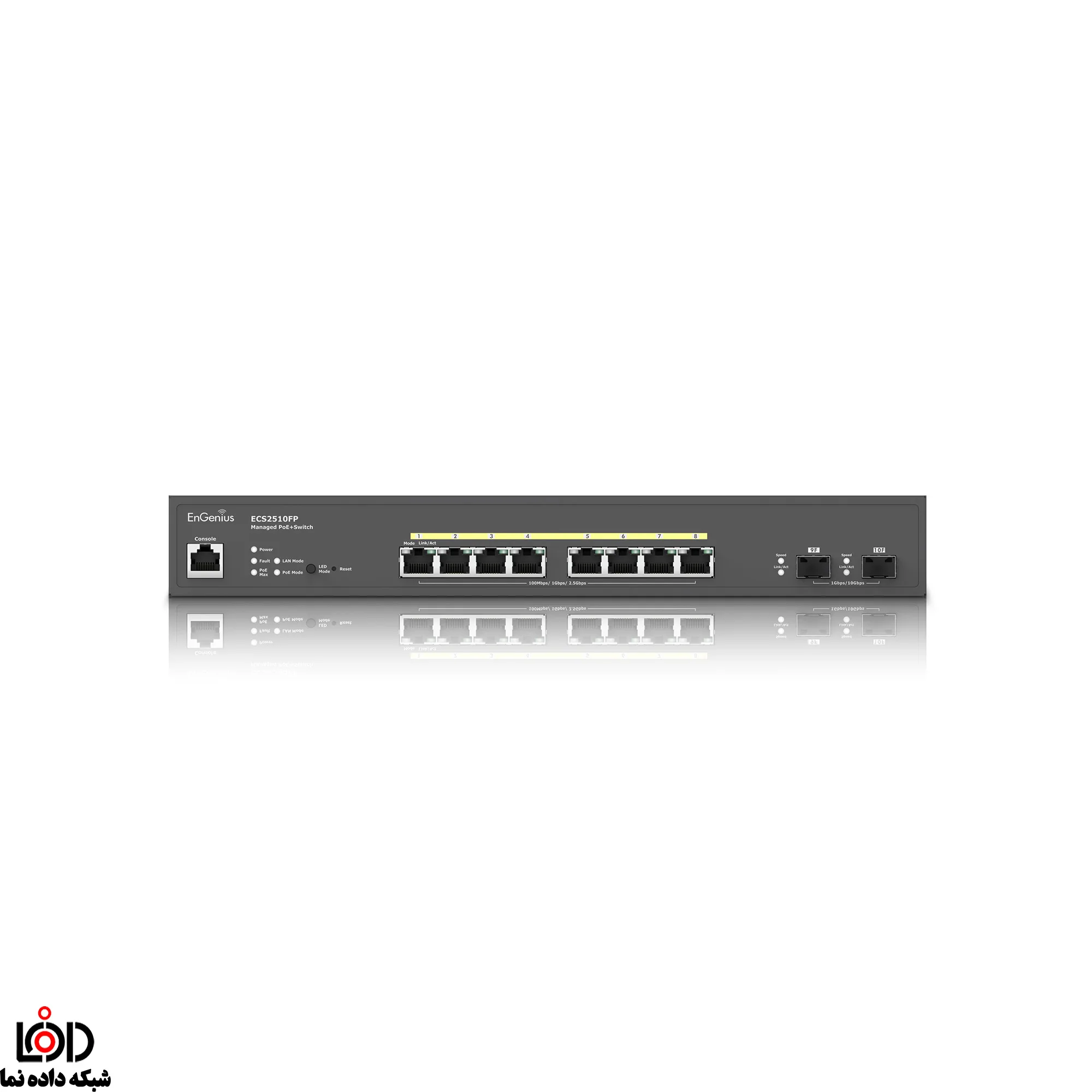 پورت SFP و PoE سوئیچ ECS2510FP انجنیوس
