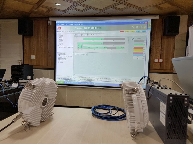 کارگاه عملی رادیوRTN 18Ghz هواوی