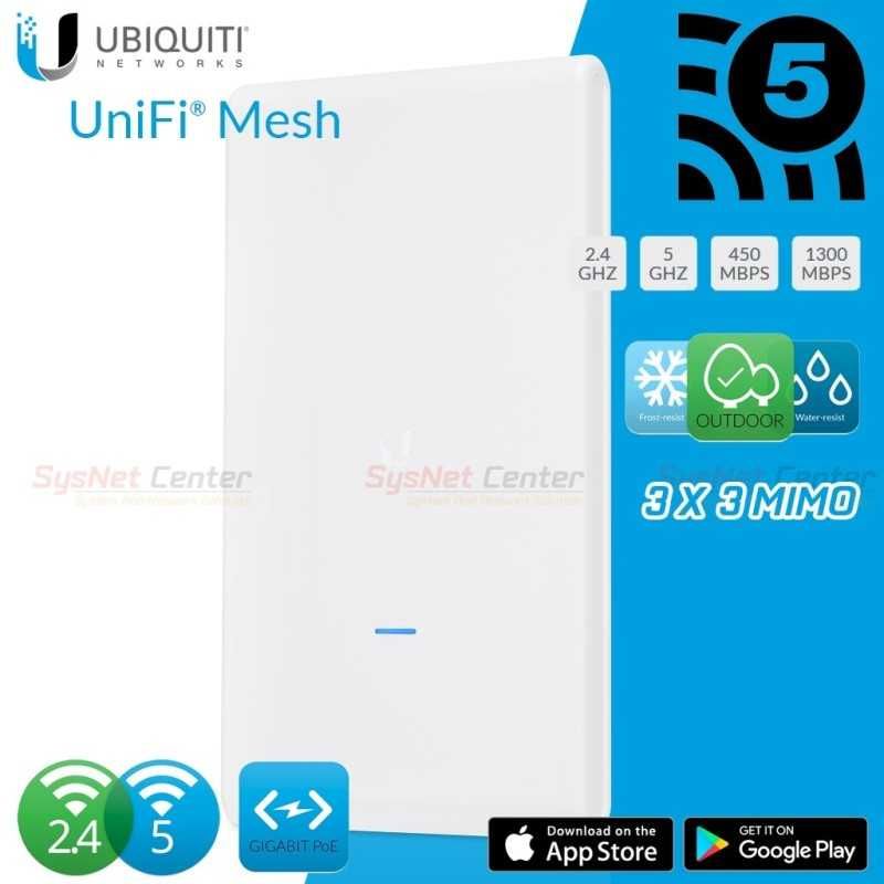 نمای تکمیلی اکسس پوینت یوبیکیوتی UniFi AP-AC Mesh Pro — تصویر 2