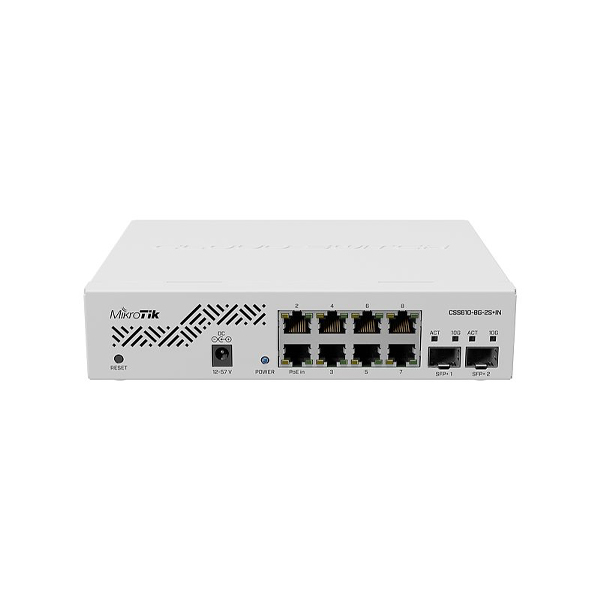 سوییچ روتر میکروتیک CSS610-8G-2S+IN