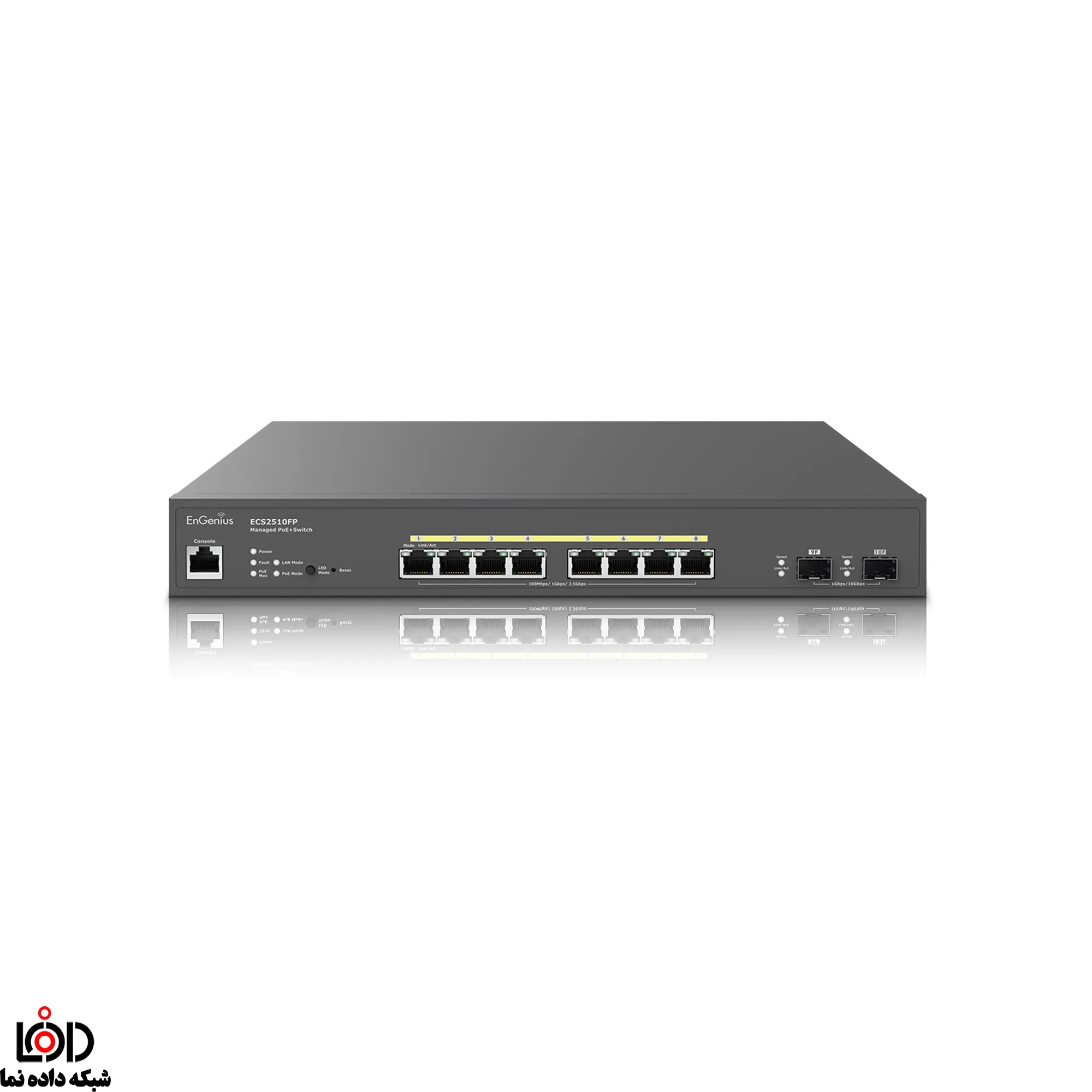 سوئیچ 8 پورت EnGenius ECS2510FP