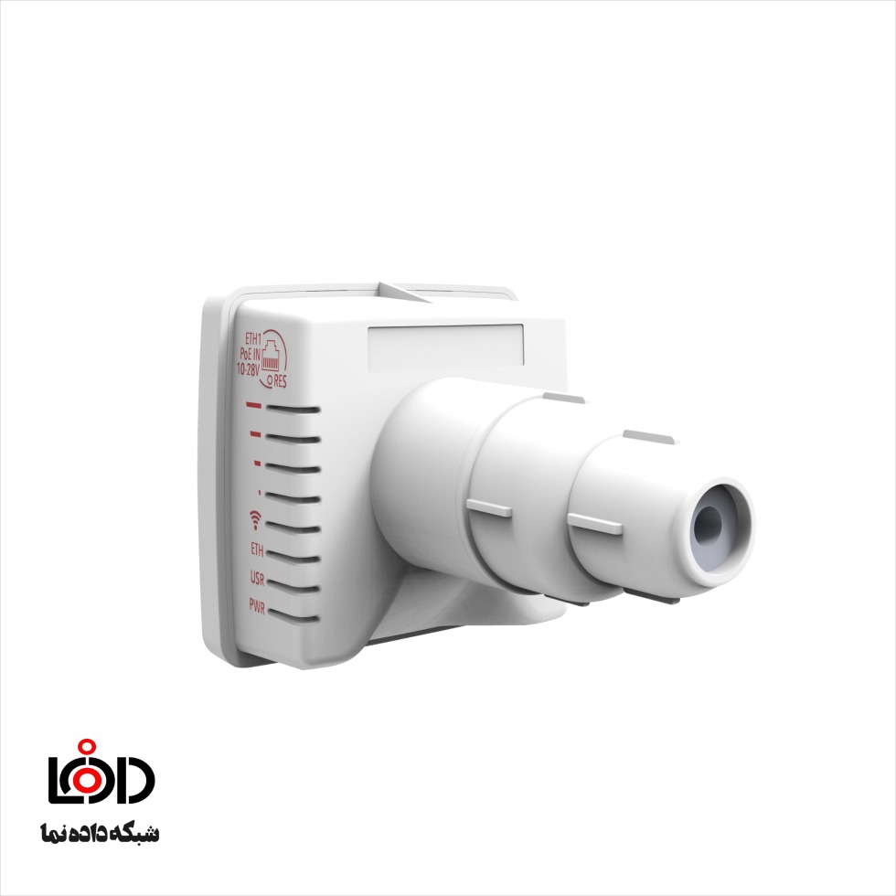 میکروتیک ldf 5 ac با دیش — نمای نصب